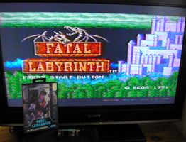 Mega Drive: Fatal Labyrinth - 1991 ! CIB