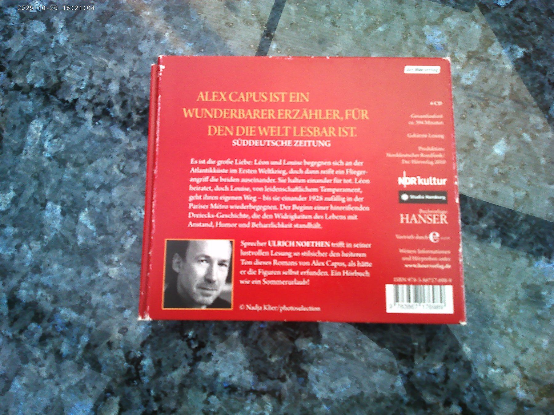 Audiolibri: Hörbuch : Léon & Louise von Alex Capus – Usato da reitnau venduto da Sib7 1