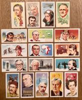 1969 18 Vintage British FAMOUSE PEOPLE Sammelbilder England
