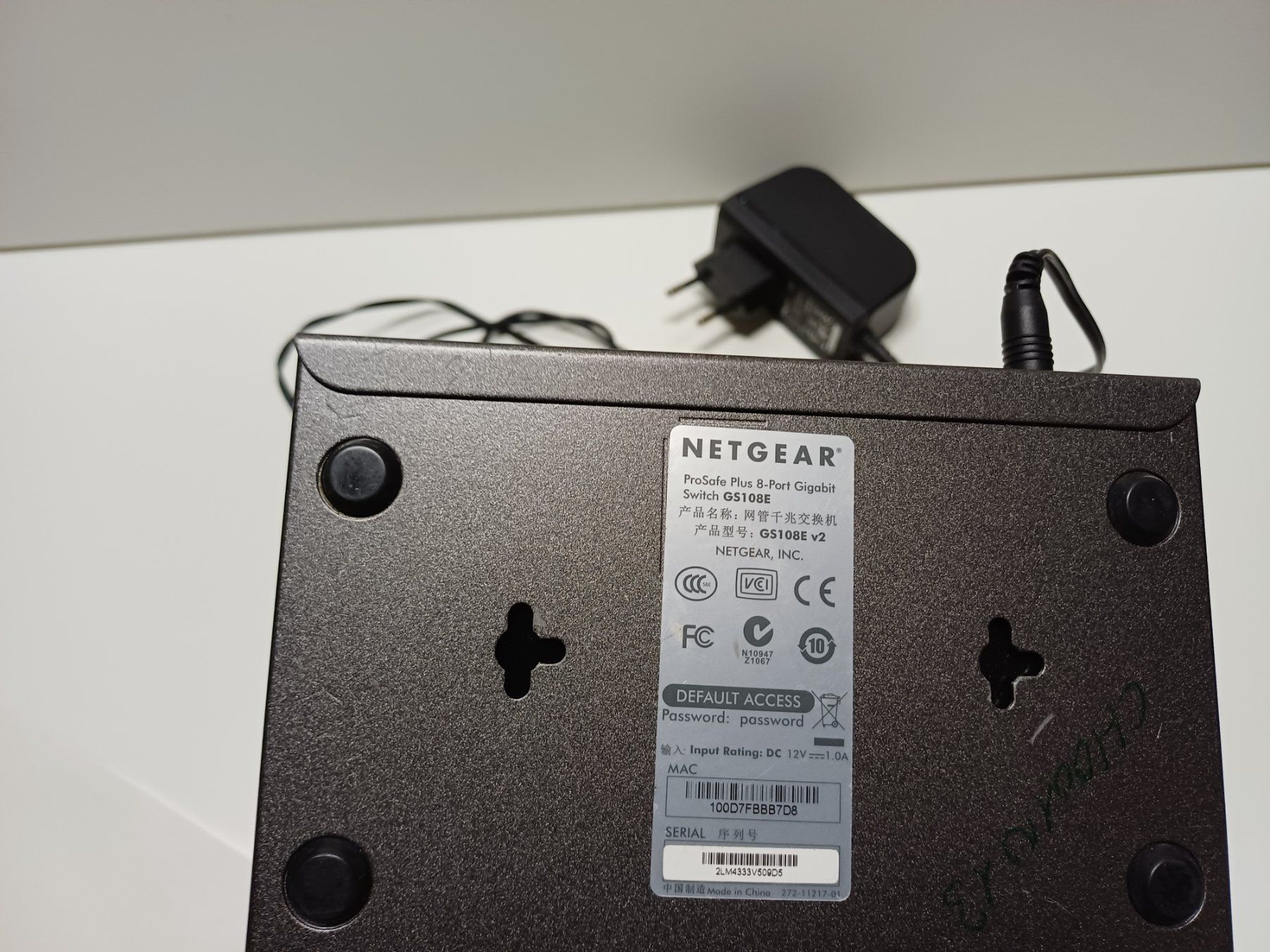 Hub & Switch: Netgear GS108E Switch – Usato da Gümligen venduto da Pogu1 1