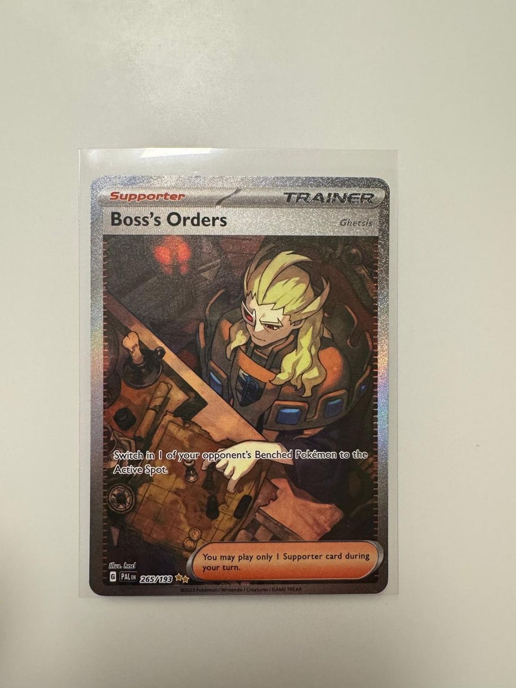 Pokémon Carte collezionabili: Boss's Orders | SIR | PAL 265/193 | EN – Usato da Spreitenbach venduto da Snacky96 2