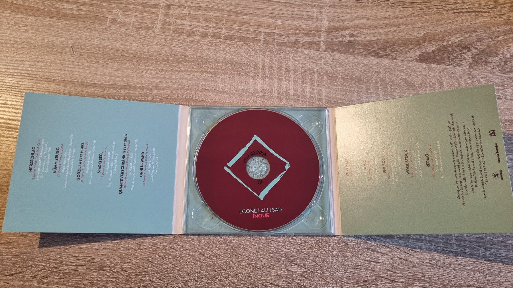 CD: LCone/Ali/Sad - Inoue – Usato da Hagenbuch ZH venduto da lecterr55 1