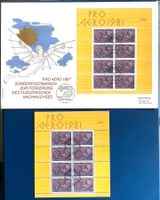 1981 Pro Aero FDC Grossbrief Jakarta + Kleinbogen ET