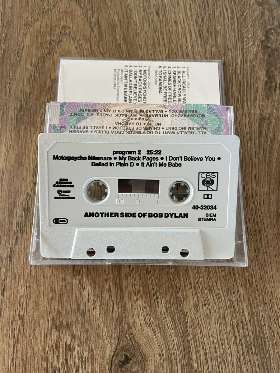 Kompaktkassetten: Cassette audio - Bob Dylan - Another Side – Gebraucht aus Lonay von ju-71 3