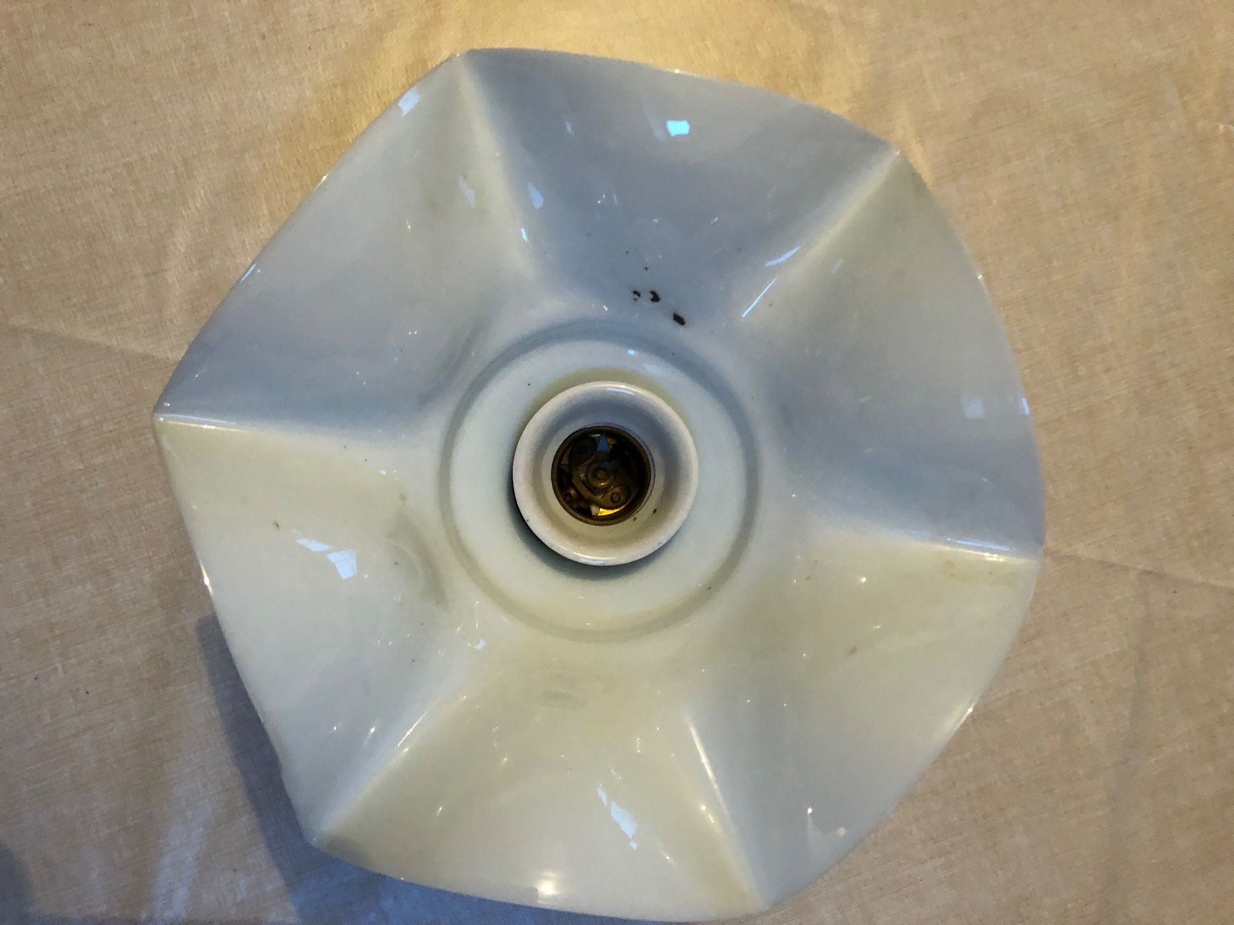 Lampadari & plafoniere: Lampe mit Sockel, 2 gleiche, antik – Usato da Niederurnen venduto da Guste 5