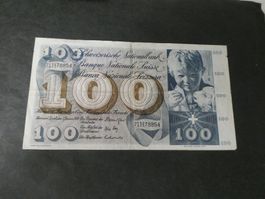 Schweiz 1970, 100 Franken