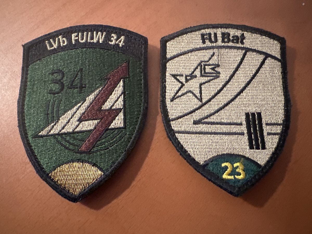 Schweizer Armee Toppe: Fu bar 23 / LVB Fulw 34 – Usato da Morbio Inferiore venduto da Ecod