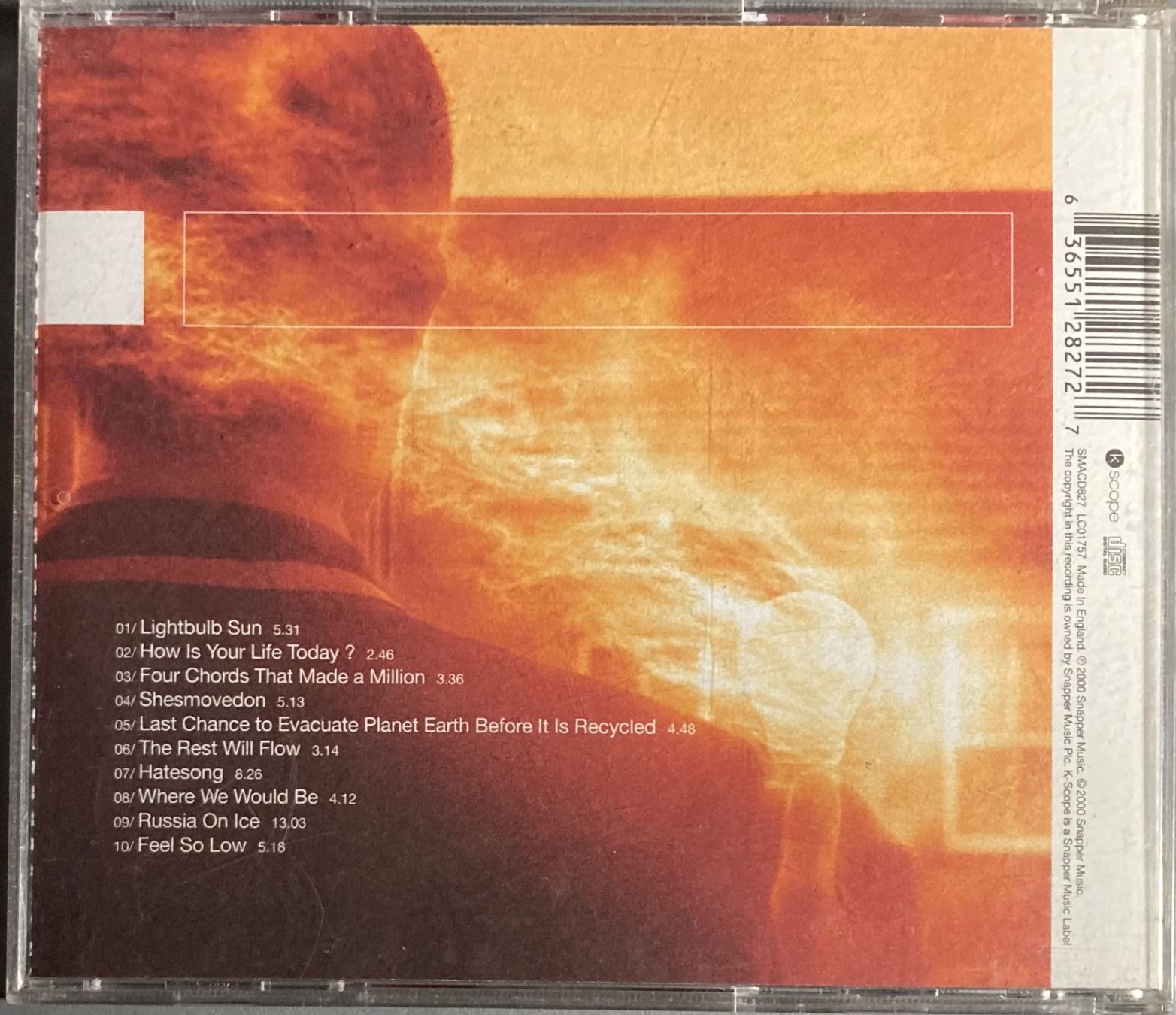 Schallplatten: PORCUPINE TREE - LIGHTBULB SUN – Gebraucht aus Poliez-Pittet von Newtown-Records 1