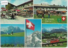 Iltios - Talstation, Restaurant, Bahn