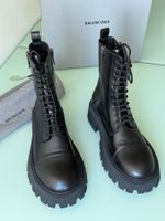 BALENCIAGA Tractor Bootie L20 Jive Leder Boots Stiefel 44