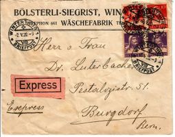 Express Brief, Winterthur 1920