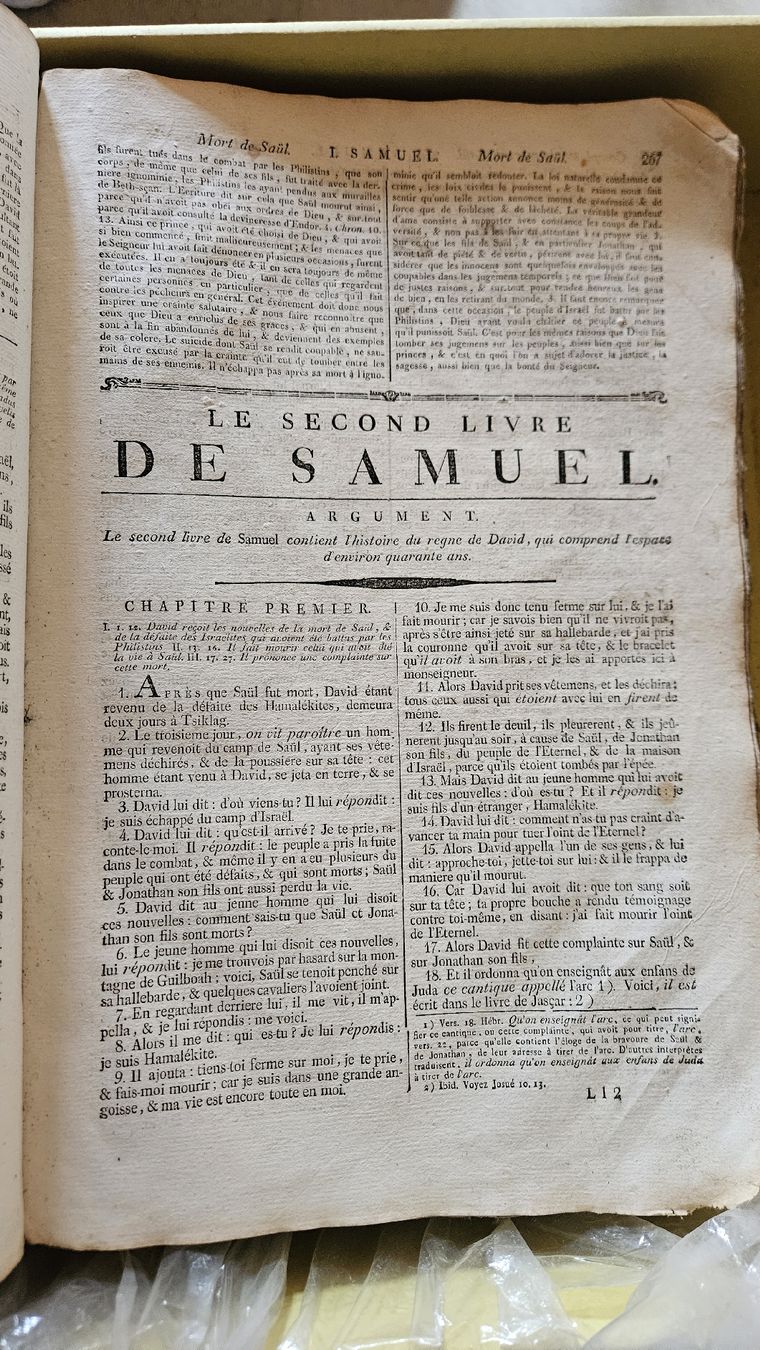 Bücher: ancienne bible – Gebraucht aus Estavayer-le-Lac von coca7425 1