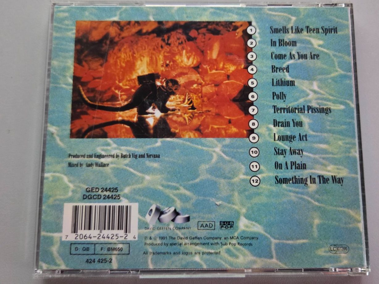 CD: CD Nirvana - Nevermind – Usato da Schaffhausen venduto da Kellerrassel 2
