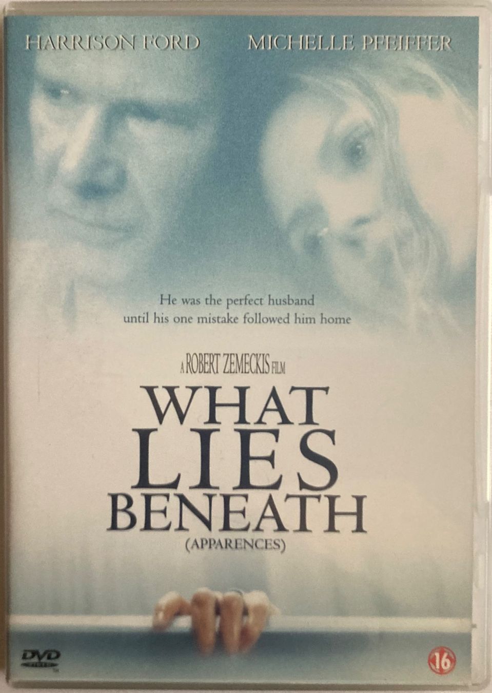 Tutti i DVDs: HARRISON FORD / MICHELLE PFEIFFER - WHAT LIES BENEATH – Usato da Poliez-Pittet venduto da Newtown-Records