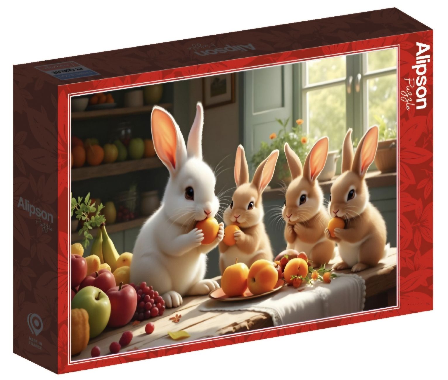 Puzzles: süsses Alipson Puzzle "Hasen" 1000 Teile – Neu (gemäss Beschreibung) aus Bütschwil von Taranabo 1