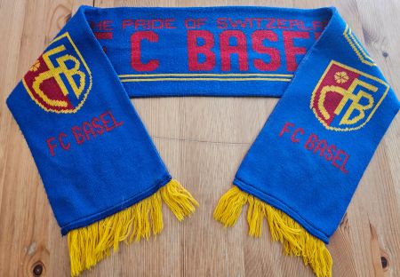 FC Basel Fan Schal FCB Fussball vintage