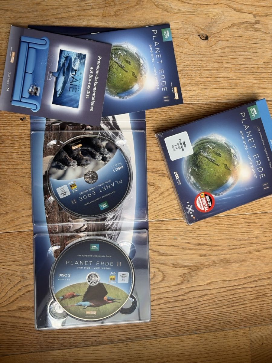 Alle DVDs: Planet Erde 2 - BBC - 2x Bluray Digipack – Neu (gemäss Beschreibung) aus Aesch ZH von Buckwild 2