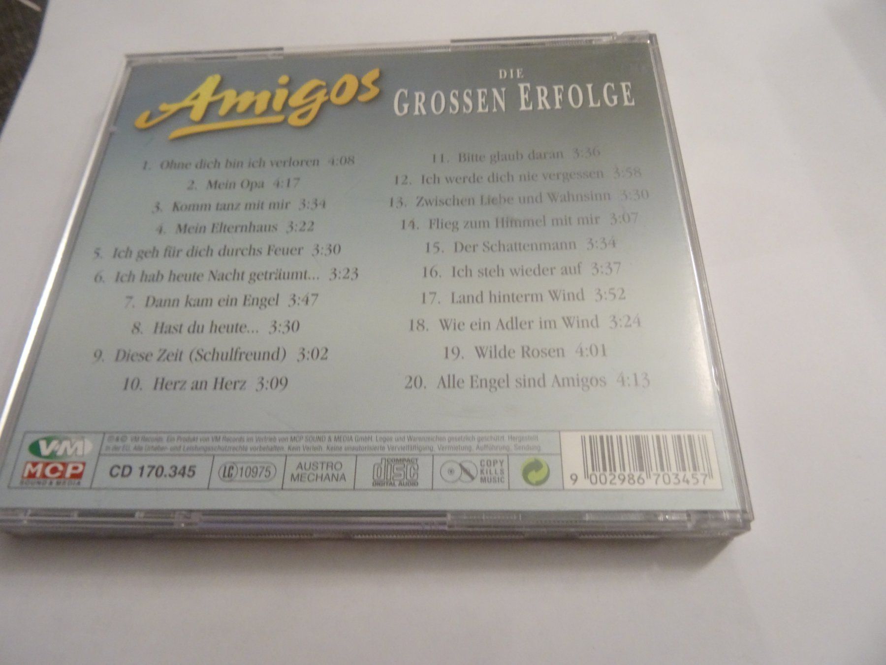 CD: Amigos - Die grossen Erfolge CD – Usato da Olten venduto da Disc-Ausverkauf 2