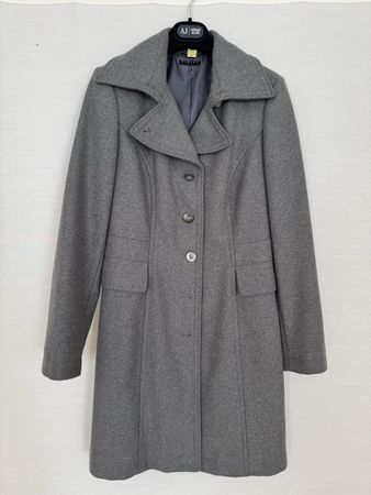 Sisley Wollmantel Grau