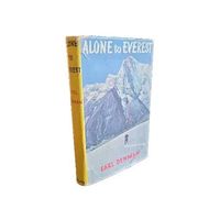 Earl Denman Alone to Everest 1954 1st Ed. Tenzing