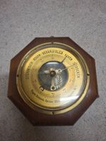 Barometer Eugen Dietzsch Optiker Zürich Holzgehäuse