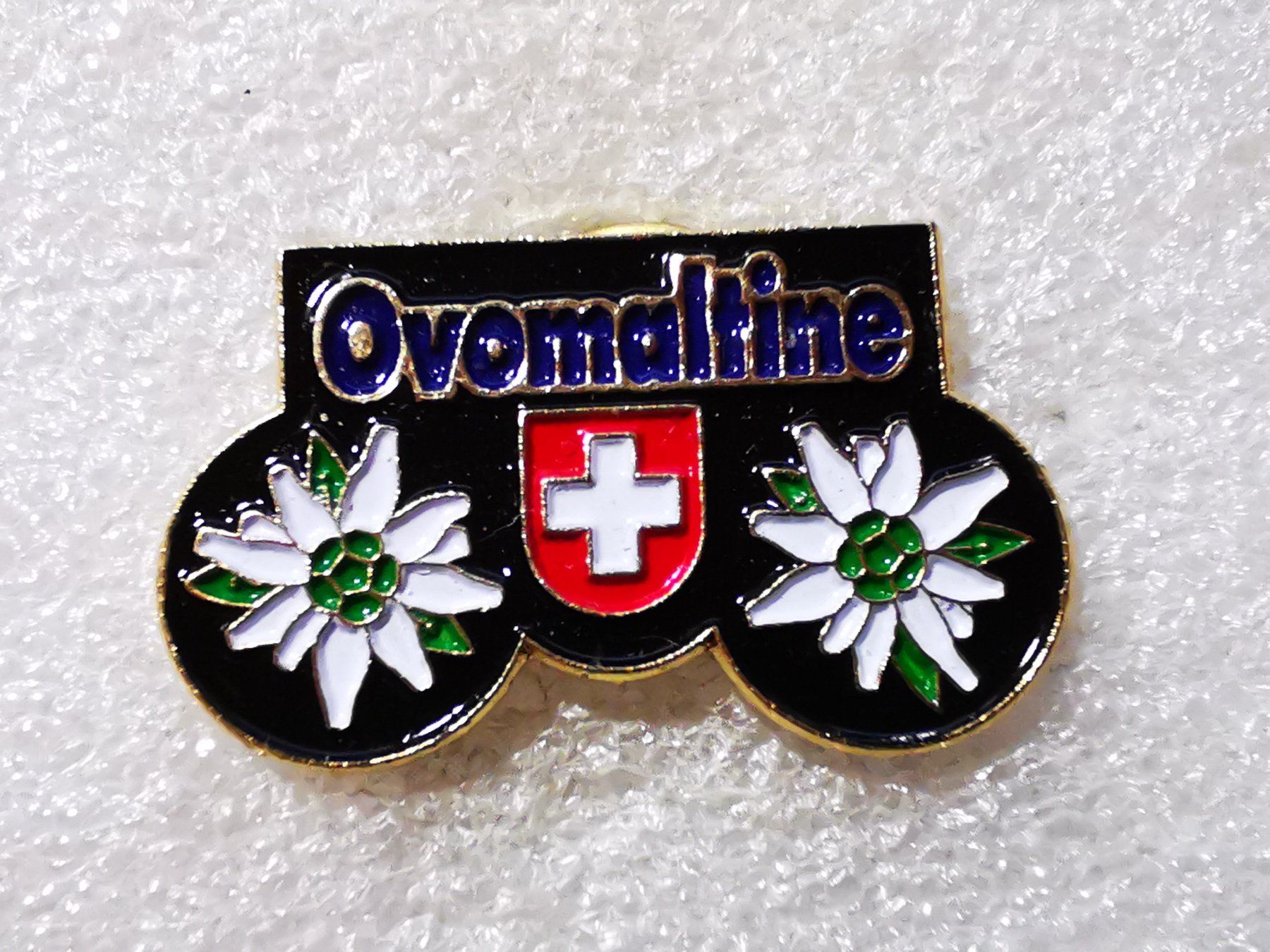 Placchette & Badge: Ansteckpin 52: Ovomaltine – Usato da Oppligen venduto da Pin-Fall-Shop