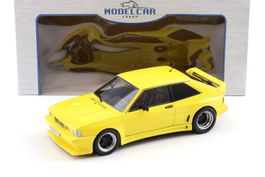 VW VOLKSWAGEN Scirocco Rieger GTO 1980 gelb 1:18 MCG