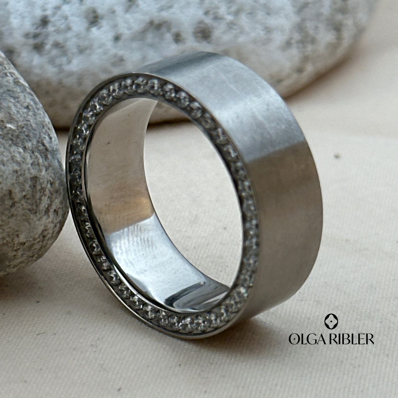 Olga Ribler Ringe: Titan Statement Ring Grösse 60 – Neu (gemäss Beschreibung) aus Luzern von Schmuckoutlet 4