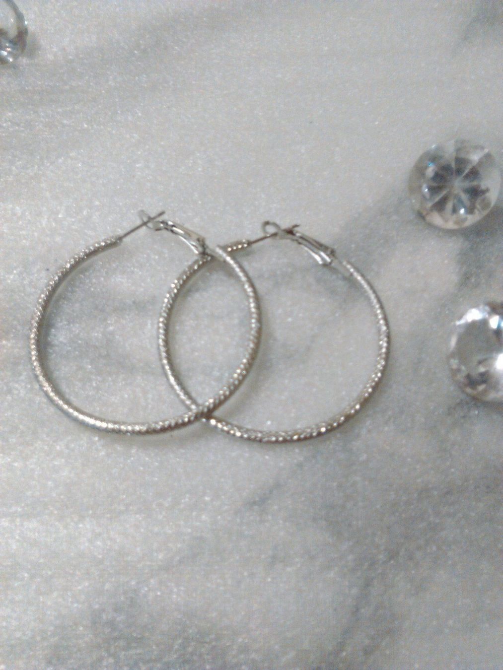 Boucles d'oreille: ohrringe modeschmuck,silber farbe – Neuf (Voir description) à Basel par bijoutrie_4 3
