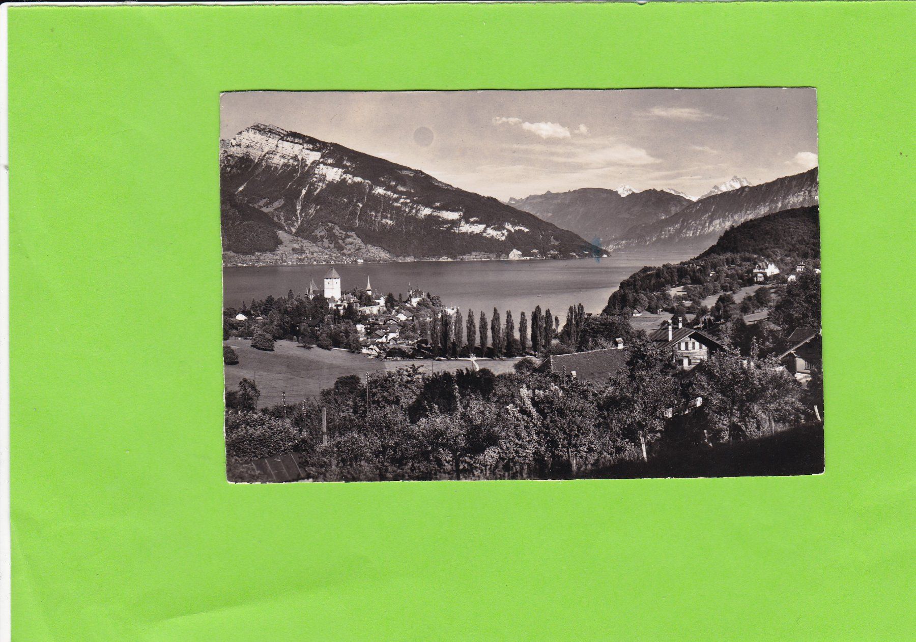 Cartoline postali: 5117 Spiez am Thunersee – Usato da St. Peterzell venduto da neckertal