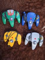 4x Original Nintendo 64 N64 Controller – lose Sticks
