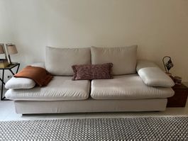 Divano 3 posti beige ottimo stato
