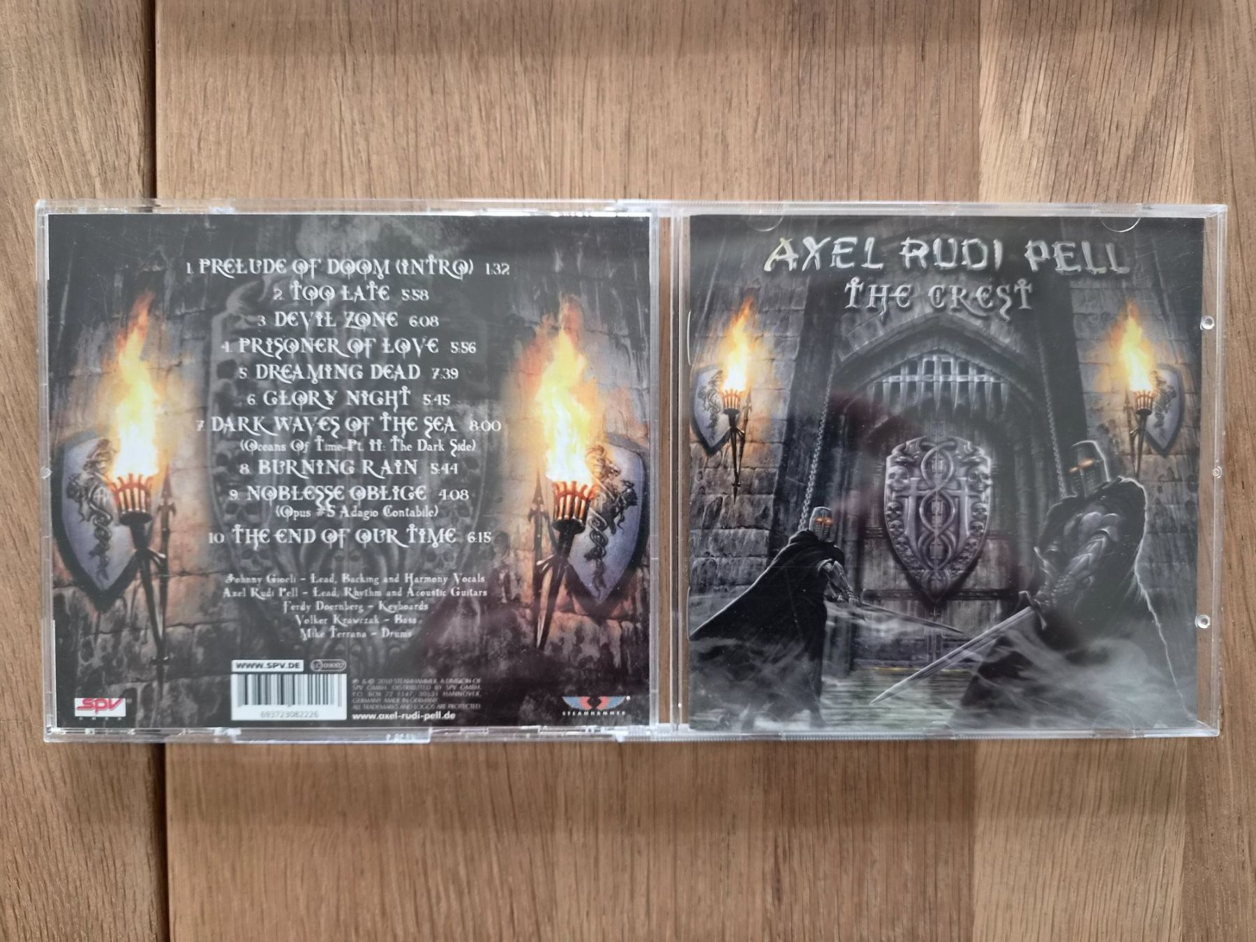 CDs: CD Axel Rudi Pell - The Crest, 2010 – Gebraucht aus Nebikon von Harley-Davidson01