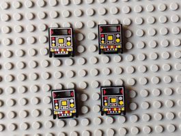 LEGO Space - Blacktron 2 Container Door - 4346pb05
