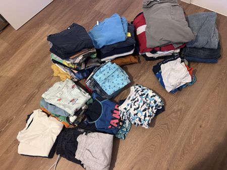 XXL kleiderpacket jungen 116gr frühling /sommer