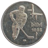 Finland 50 Markkaa 1982 Silber