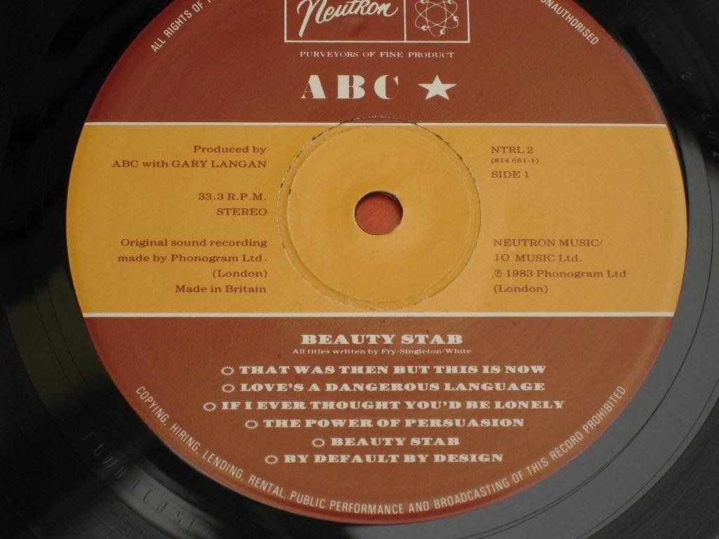 Vinyles: LP - ABC - BEAUTY STAB – D'occasion à Steckborn par Quo7 1