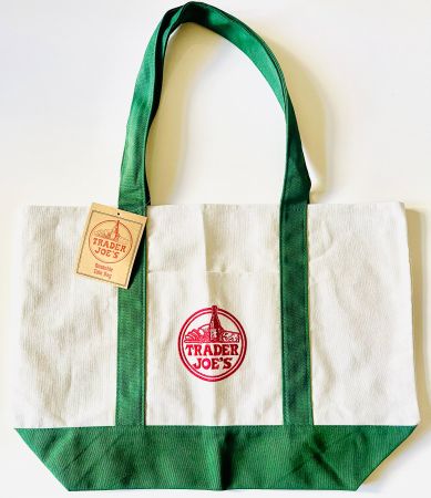 Trader Joe's Canvas Reusable Tote Bag - Large