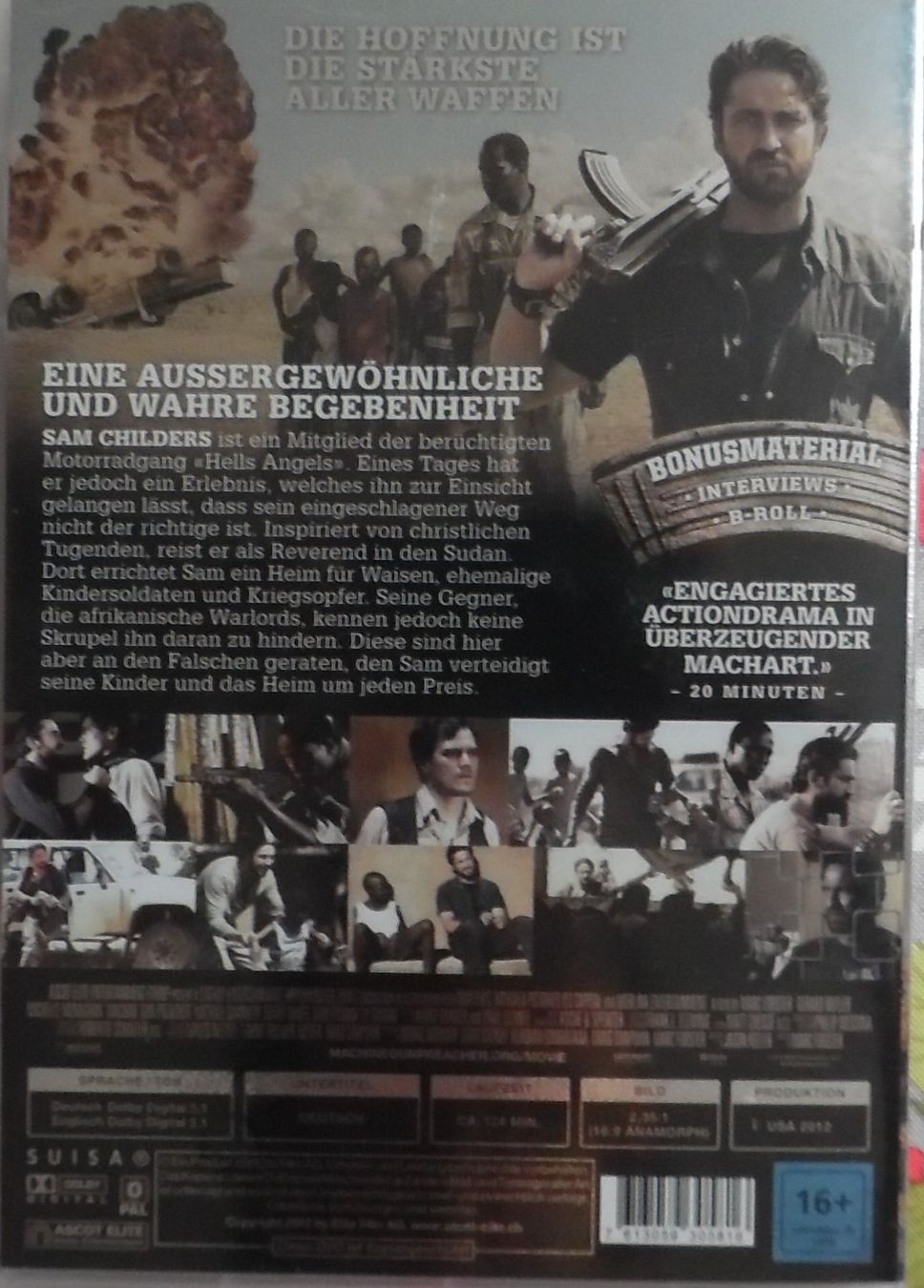 Tutti i DVDs: Machine Gun Preacher – Usato da Bellinzona venduto da Luna093 2