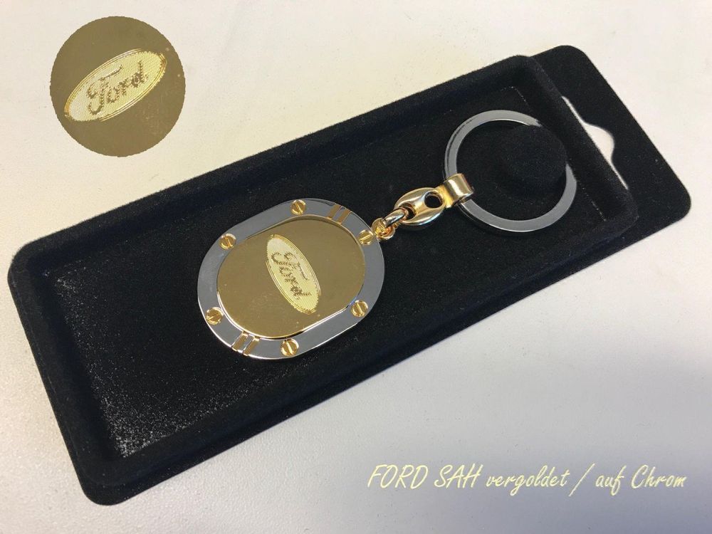 Ford F150 Raptor Schlüsselanhänger, personalisierte Leder