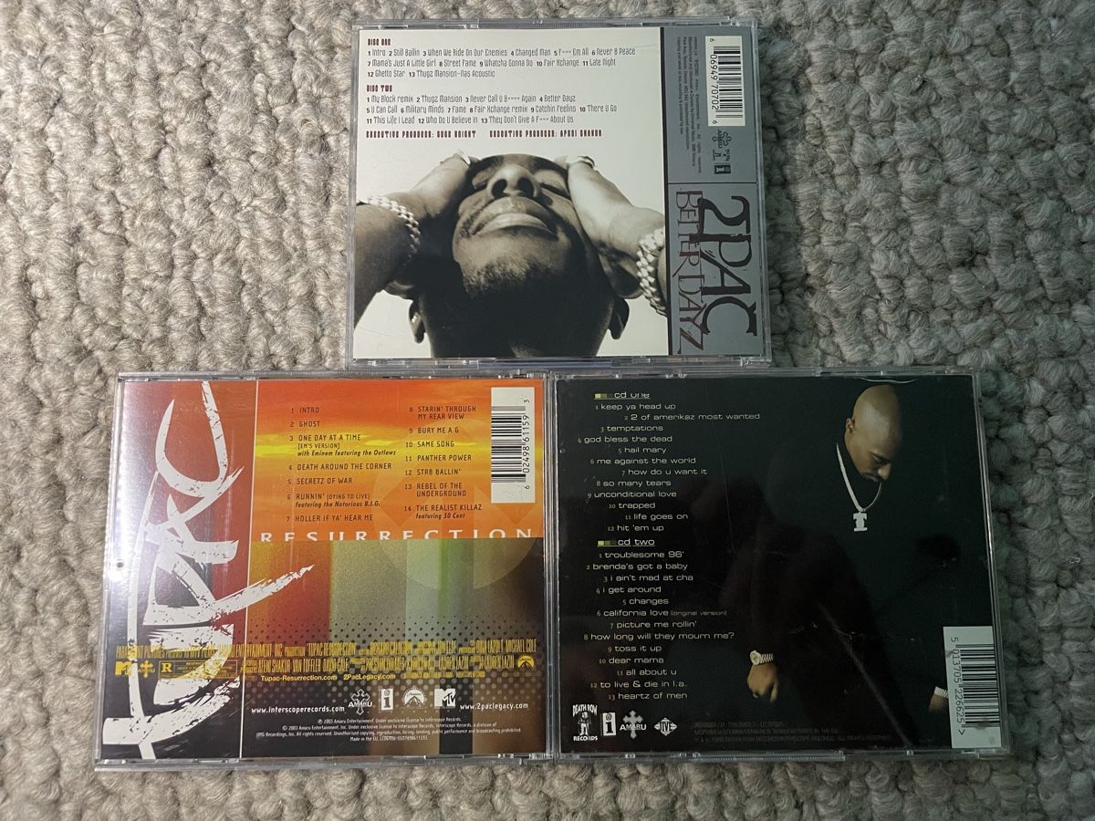 CD: 3x 2 Pac (Tupac) – Usato da Reinach AG venduto da trigger7811 2