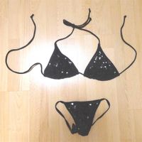 EXTYN Italia - Pailletten Unterwäsche Set - Grösse XS/S