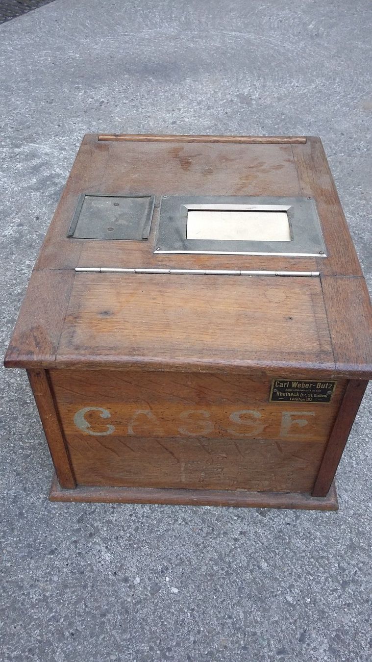 Kassen: Antik Oldtimer - sehr alte Antike erste Registrierkasse – Gebraucht aus Dulliken von Dullikenlerchclassic 6