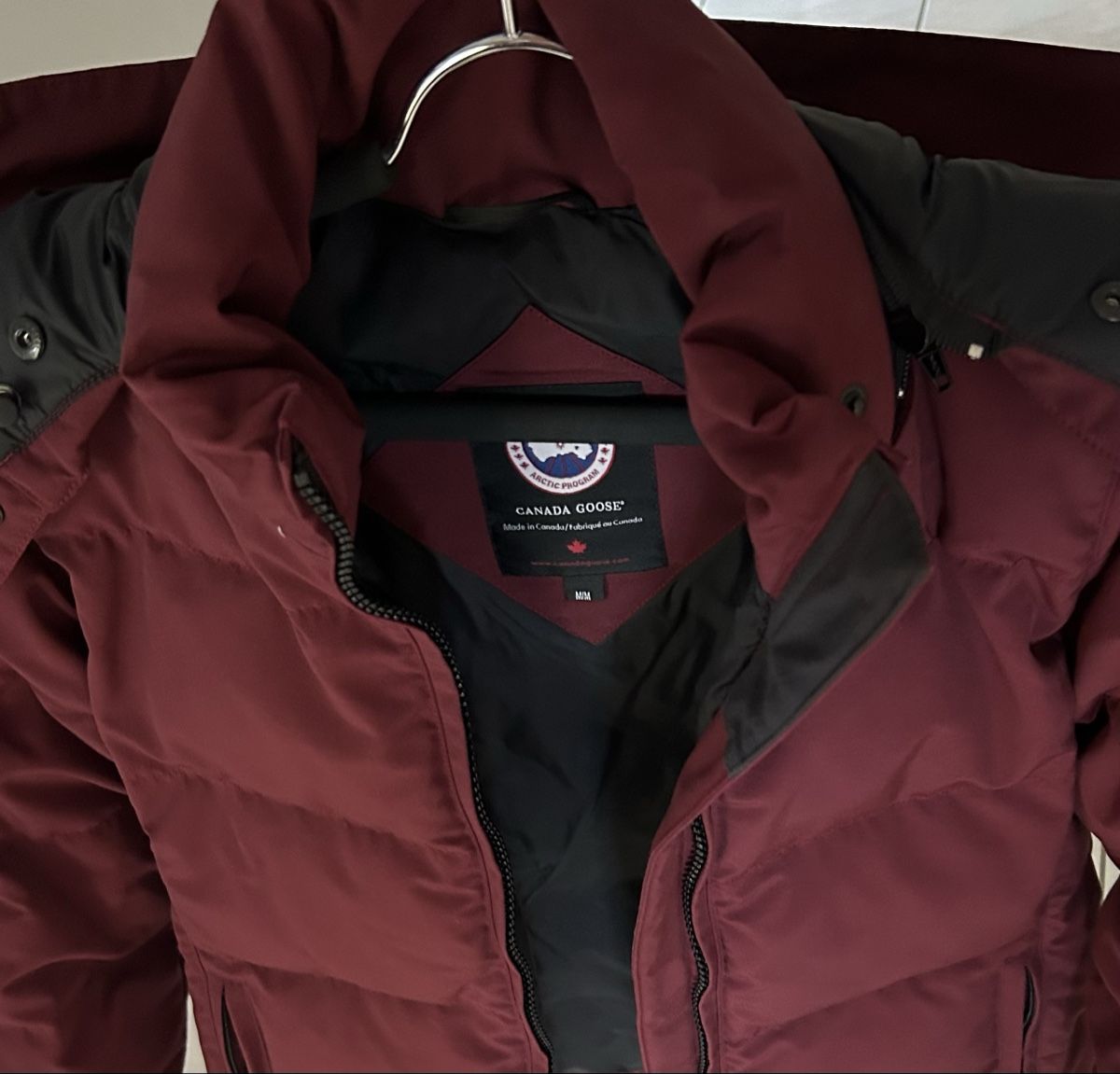 Canada Goose Vestes: Canada Goose Jacke Bordeaux – D'occasion à Jona par tra.sch 3