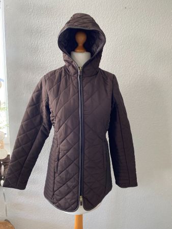 Steppjacke mit Kapuze in Gr.36