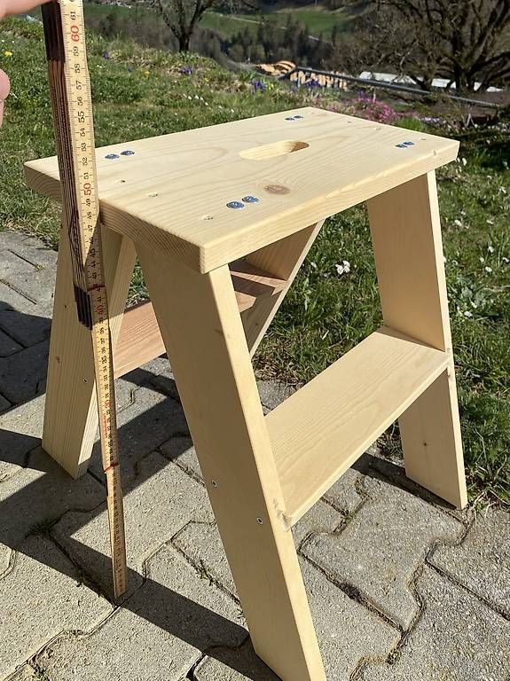Scale: Klappleiter Holz – Usato da Erlenbach i. S. venduto da Fritz0222 2