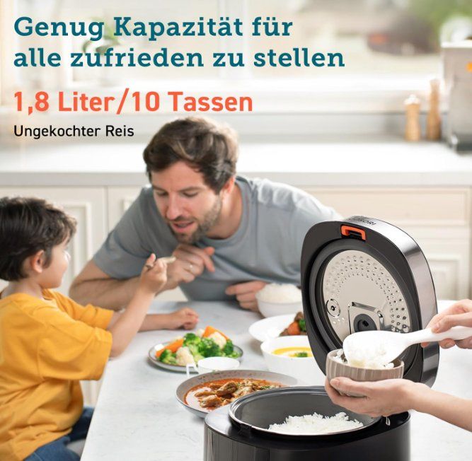 Cosori Elettrodomestici da cucina: Cosori Multi-/Reiskocher, 17 Programme – Usato da Neuhaus SG venduto da LENZ30 5
