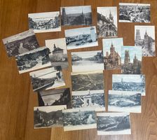 FRIBOURG, 22 ALTE KLEINFORMATIGE KARTEN, MEIST *, S. SAUBER