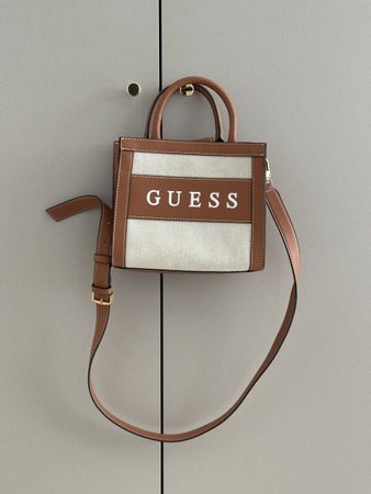 Guess Canvas Tote Bag - Stylish all year Accessory!