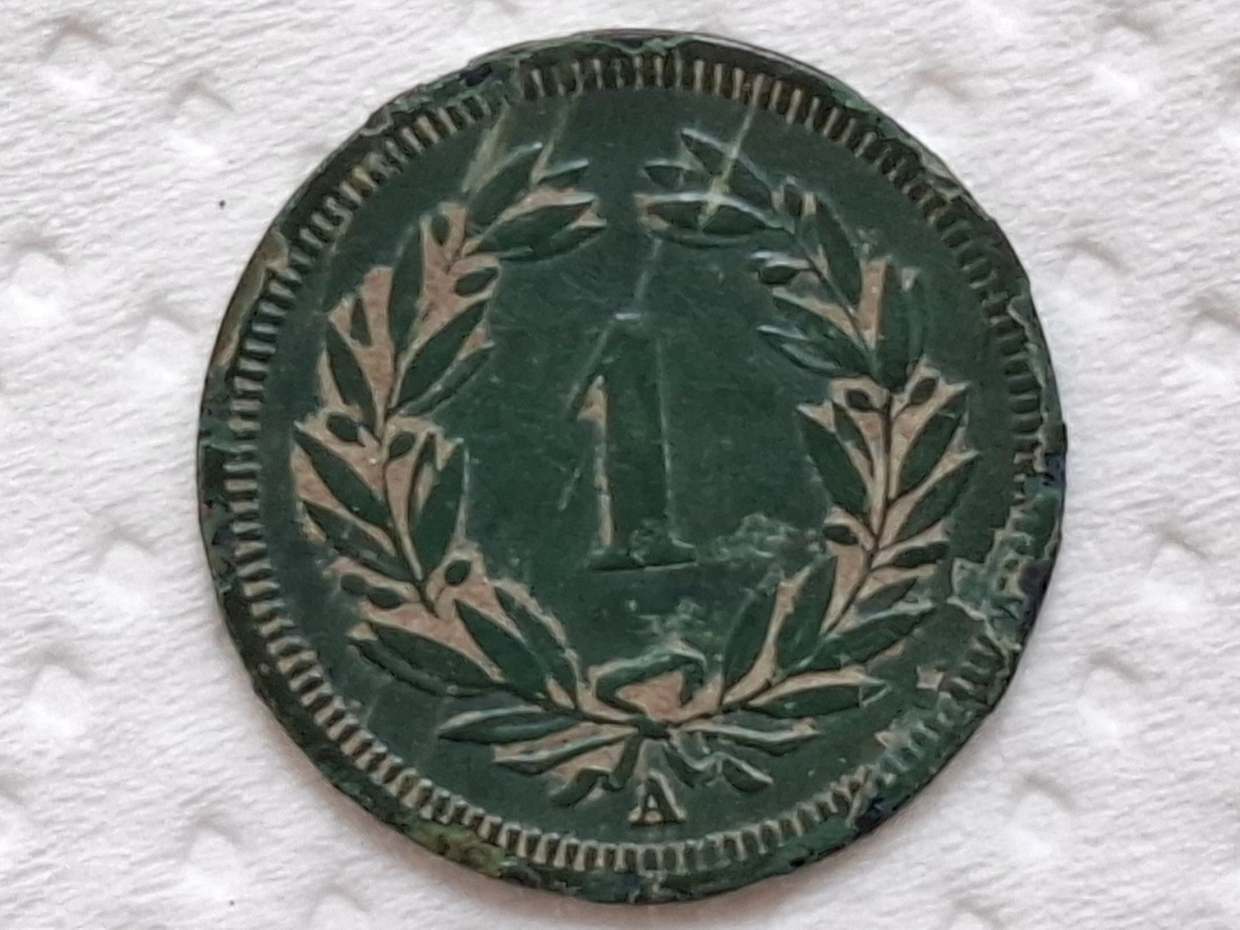Alle Münzen: 1 Rappen 1850 – Gebraucht aus Neuchâtel von Grandloupblanc 1